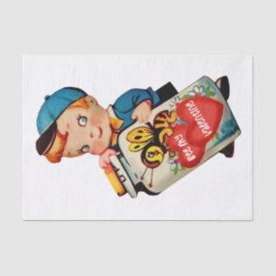 Bee My Valentine Tissue Paper