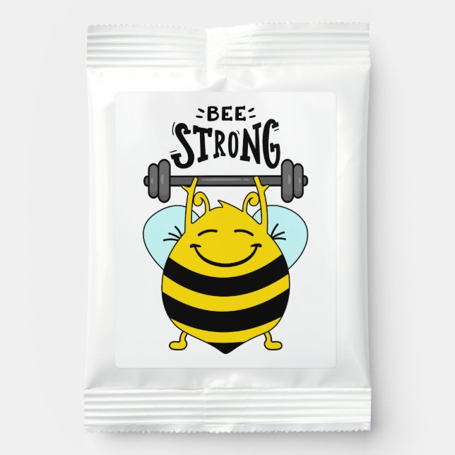 Bee - never give up margarita drink mix (Front)
