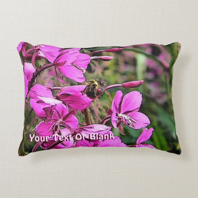 Bee Nice Accent Pillow (Front)