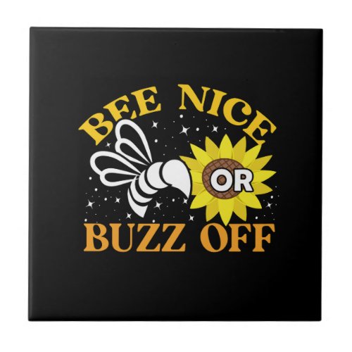 bee nice buzz off ceramic tile