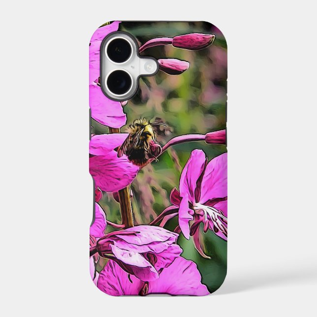 Bee Nice Iphone Case (Back)