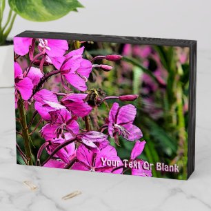 Bee Nice Wooden Box Sign