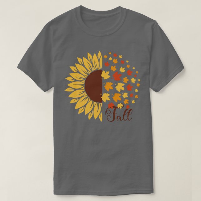 bee on a sunflower 57 T-Shirt (Design Front)