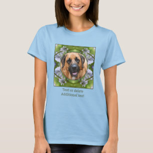 Bee On Bluebell Flower Frame Create Your Own Photo T-Shirt