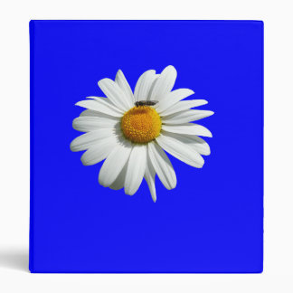 Bee on Daisy Alaskan Summer Nature Photo Binder
