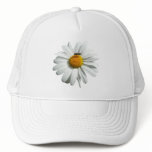 Bee on Daisy Alaskan Summer Nature Photo Trucker Hat