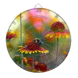 Bee on Gaillardia Dart Board