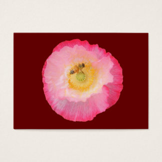 Bee on Poppy ~ ATC