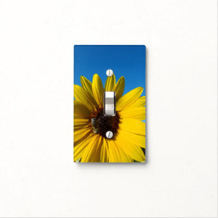 Bee on Sunflower Light Switch Cover