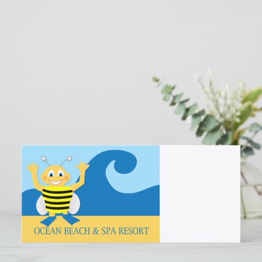 Bee on the beach (Standing Front)