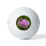 Bee on Thistle Flower Golf Balls
