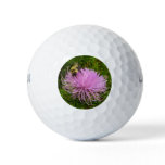 Bee on Thistle Flower Nature Golf Balls