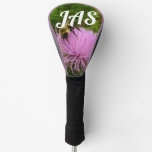 Bee on Thistle Flower Nature Golf Head Cover