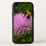 Bee on Thistle Flower Nature OtterBox Symmetry iPhone XS Case