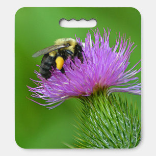 Bee On Thistle Kneeling Pad or