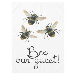 Bee our guest Bee Blanket Tablecloth