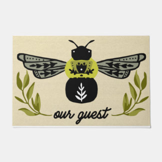 Bee Our Guest Doormat| Bee lover gift Doormat