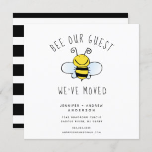 Bee Our Guest Moving Announcement
