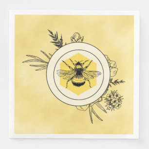 Bee Paper Dinner Napkins
