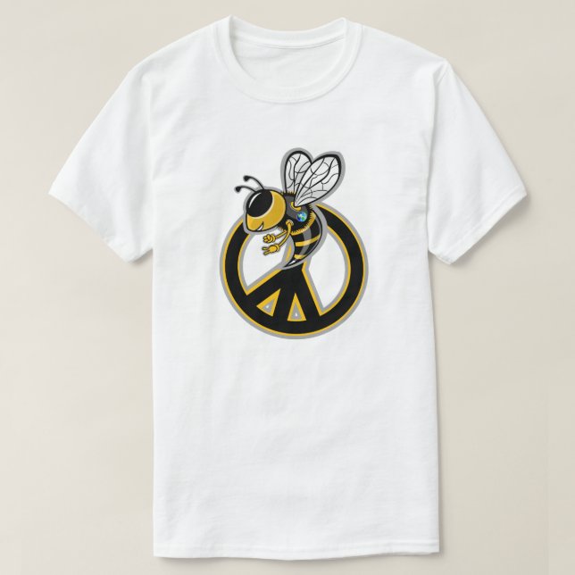 BEE PEACE  T-Shirt (Design Front)