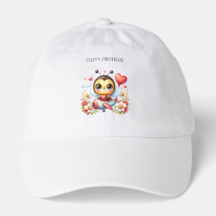 Bee Pilot Birthday Hat