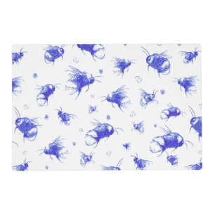 Bee Placemat Gift for Nature Inspired Dining