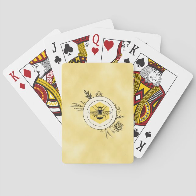 Bee Poker Cards (Back)