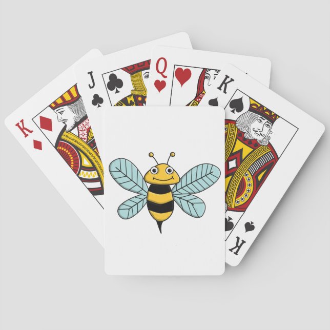 Bee Poker Cards (Back)