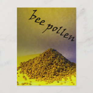 Bee Pollen Postcard