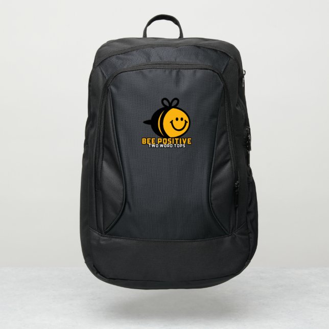 Bee Positive T.W.T Port Authority Backpack (Front)