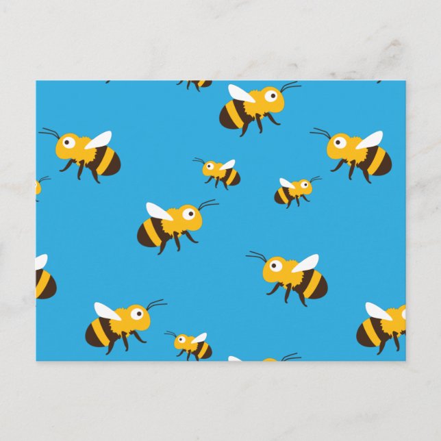 Bee Postcard (Front)