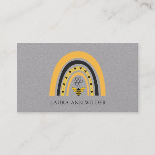 Bee Rainbow Business Card