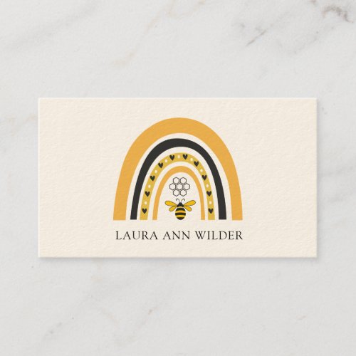 Bee Rainbow Business Card