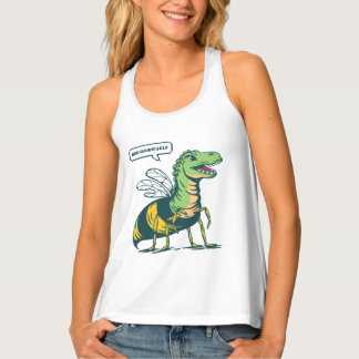 Bee-Rawr-Self Tank Top