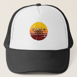 Bee Retro Trucker Hat