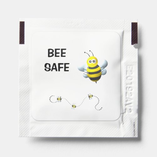 Bee Safe Bumblebee and Friends Hand Sanitizer Packet