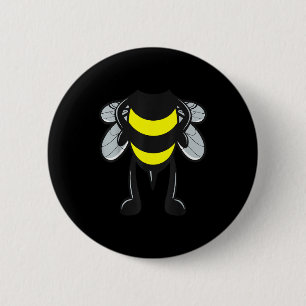 Bee Shirt Adult Men Women Kids Bumblebee Costume Button