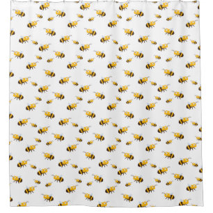 Bee Shower Curtain