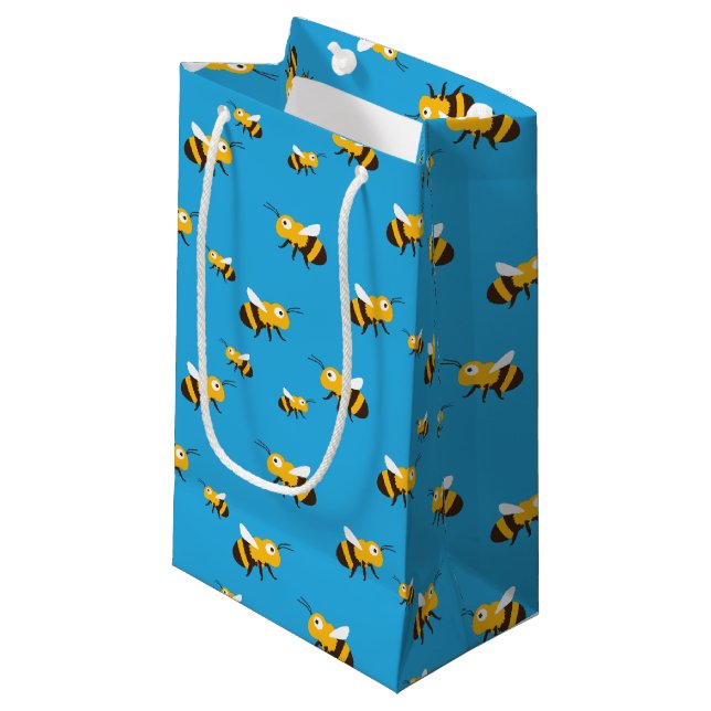 Bee Small Gift Bag (Front Angled)