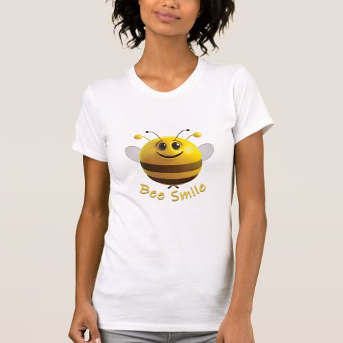 bee smile t shirt