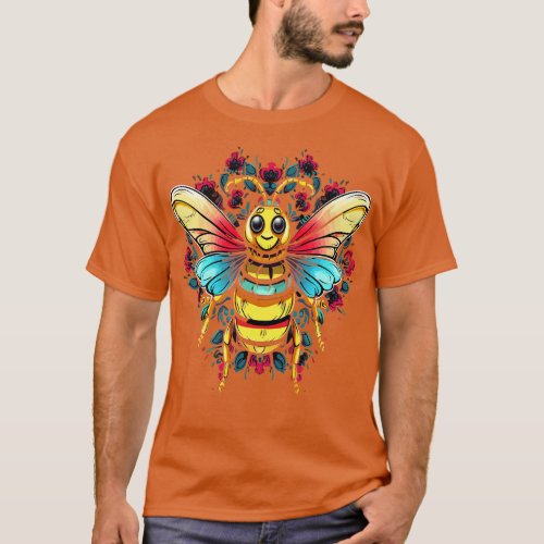 Bee Smiling T_Shirt