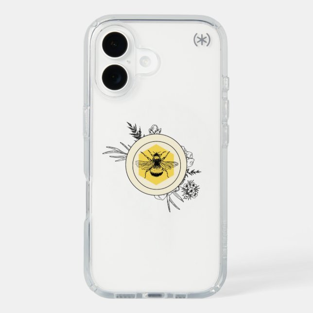 Bee Speck iPhone Case (Front)
