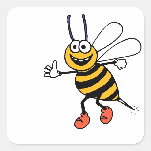 Bee Sticker (Front)