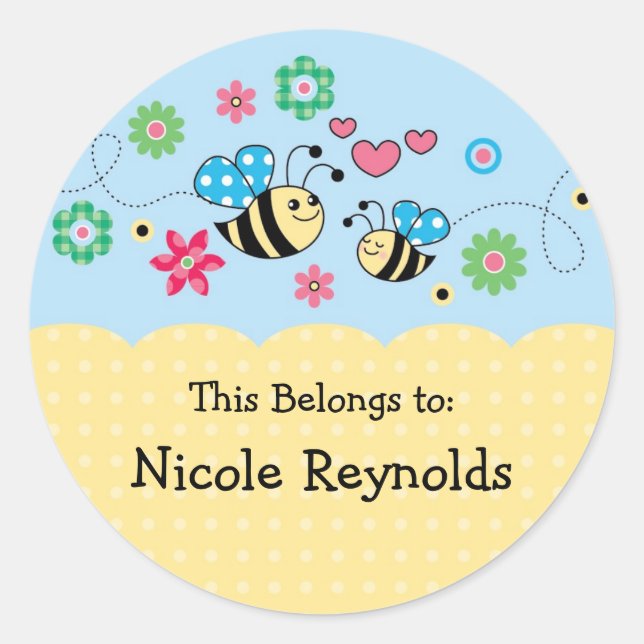 Bee Sticker (Front)