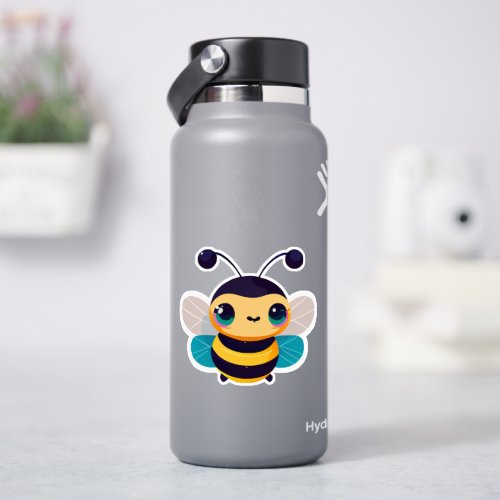 Bee sticker for water bottle