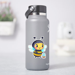 Bee sticker for water bottle