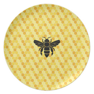 Honey Bee Plates | Zazzle