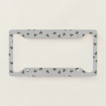 Bee Strong License Plate Frame by JCDesignsUK at Zazzle