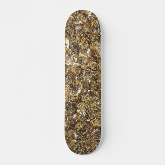 Bee swarm skateboard deck (Front)