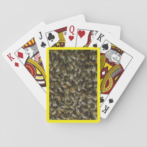 BEE SWARM UNIQUE DESIGN  POKER CARDS